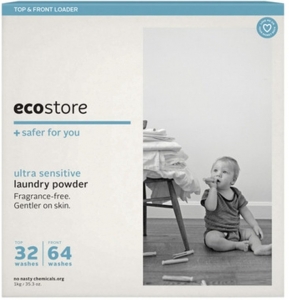 ecostore Laundry Powder Top & Front Loader Ultra Sensitive 1kg