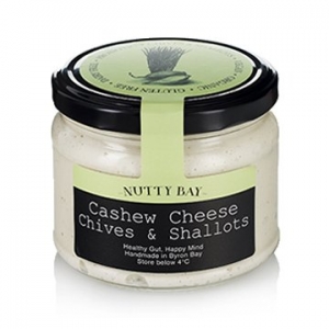 Nutty Bay Cashew Cheese Chives & Shallot 270g x 6