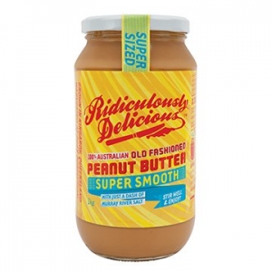 Ridiculously Delicious Super Sized Super Smooth Peanut Butter 1kg