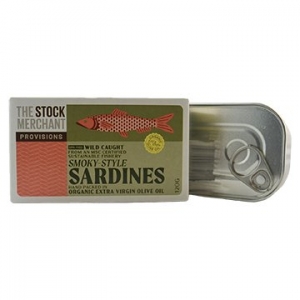 The Stock Merchant Provisions Smoked Sardines in EVOO 120g