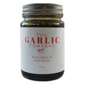 The Garlic Company Black Garlic & Chili Relish 120g