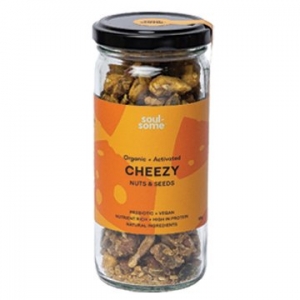 Soulsome Foods Organic Activated Cheezy Nuts and Seeds 120g